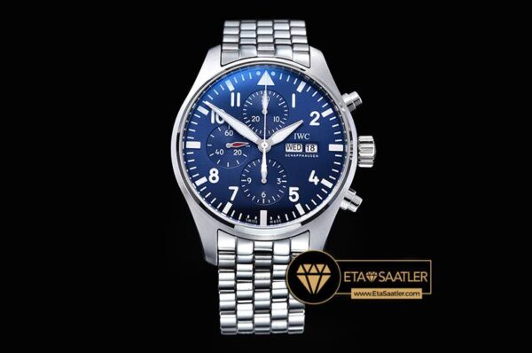 IWC0354 - 3777 Pilot Chrono SSSS Blue Le Petit V2 ZF A7750 - 08.jpg